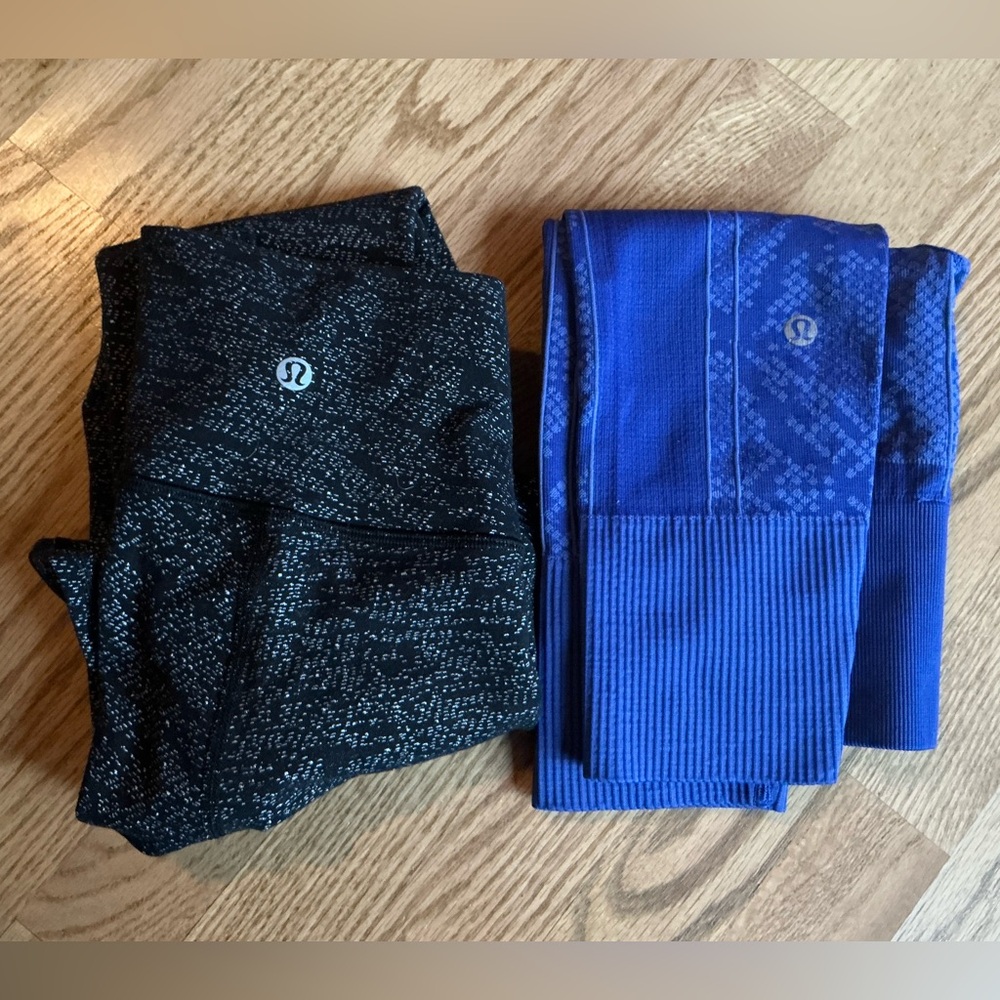 LULULEMON leggings -2 for price of one 🖤💙